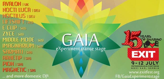 Gaia eXperiment bina - najveći trens program za jubilarni Exit! Gaia eXperiment bina - najveći trens program za jubilarni Exit!