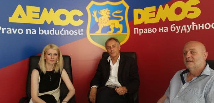 Svetlana Lekić i Vlado Šćepanović pristupili DEMOS-u Svetlana Lekić i Vlado Šćepanović pristupili DEMOS-u