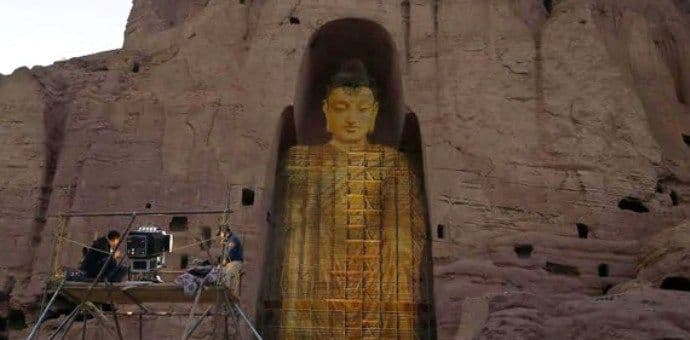 FOTO, VIDEO: "Oživjela" statua Bude koju su uništili talibani FOTO, VIDEO: "Oživjela" statua Bude koju su uništili talibani