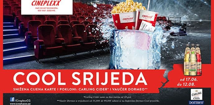 „Cool srijeda“ u Cineplexxu!  „Cool srijeda“ u Cineplexxu!