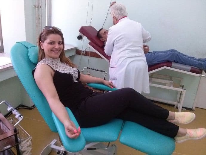 Zaposleni u OD „Sava Montenegro“ dobrovoljno dali krv  Zaposleni u OD „Sava Montenegro“ dobrovoljno dali krv