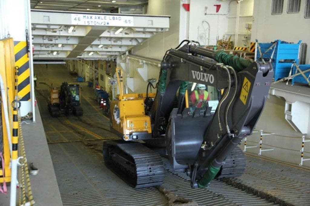 Okončanje Istovara mašina najkasnije do sjutra, do gradilišta šleperima i same Okončanje Istovara mašina najkasnije do sjutra, do gradilišta šleperima i same