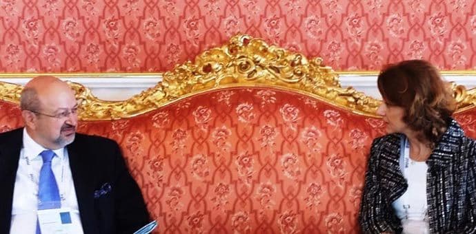 Pejanović-Đurišić sa generalnim sekretarom OEBS-a Lambertom Zanijerom Pejanović-Đurišić sa generalnim sekretarom OEBS-a Lambertom Zanijerom