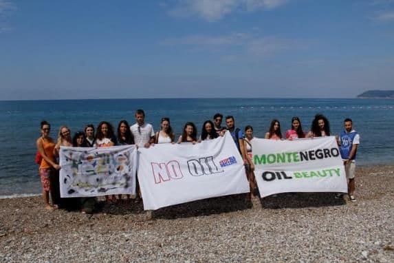 Organizovana akcija „Ne nafti - zaustavimo bušenje Jadrana“ Organizovana akcija „Ne nafti - zaustavimo bušenje Jadrana“