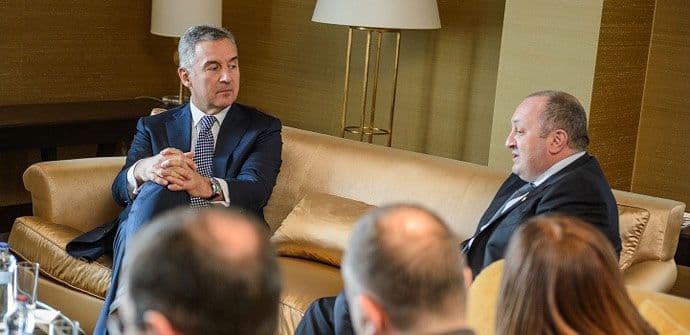 Đukanović–Margvelašvili: Integracije garant regionalne stabilnosti Đukanović–Margvelašvili: Integracije garant regionalne stabilnosti