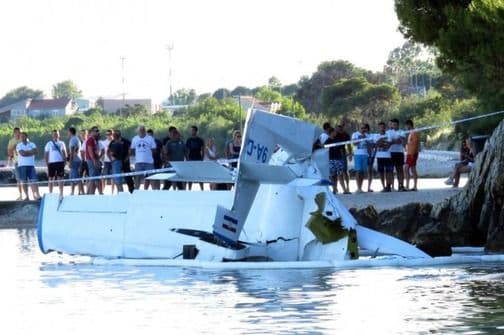 Sportski avion pao u more, poginula jedna osoba Sportski avion pao u more, poginula jedna osoba