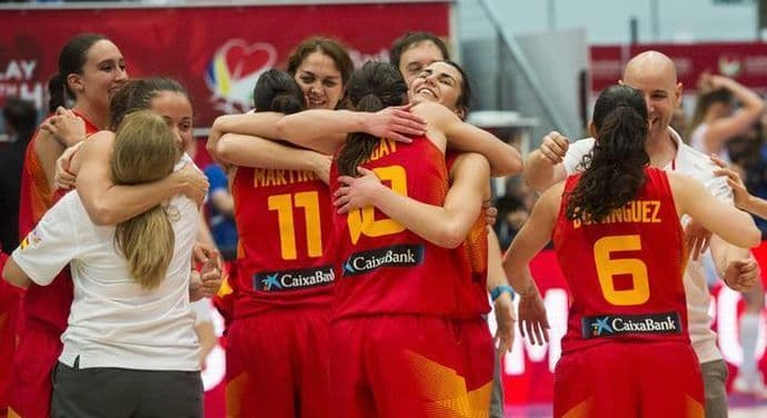 Bronza košarkašicama Španije Bronza košarkašicama Španije