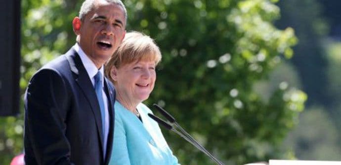 Obama i Merkel: Zadržati Grčku u eurozoni Obama i Merkel: Zadržati Grčku u eurozoni