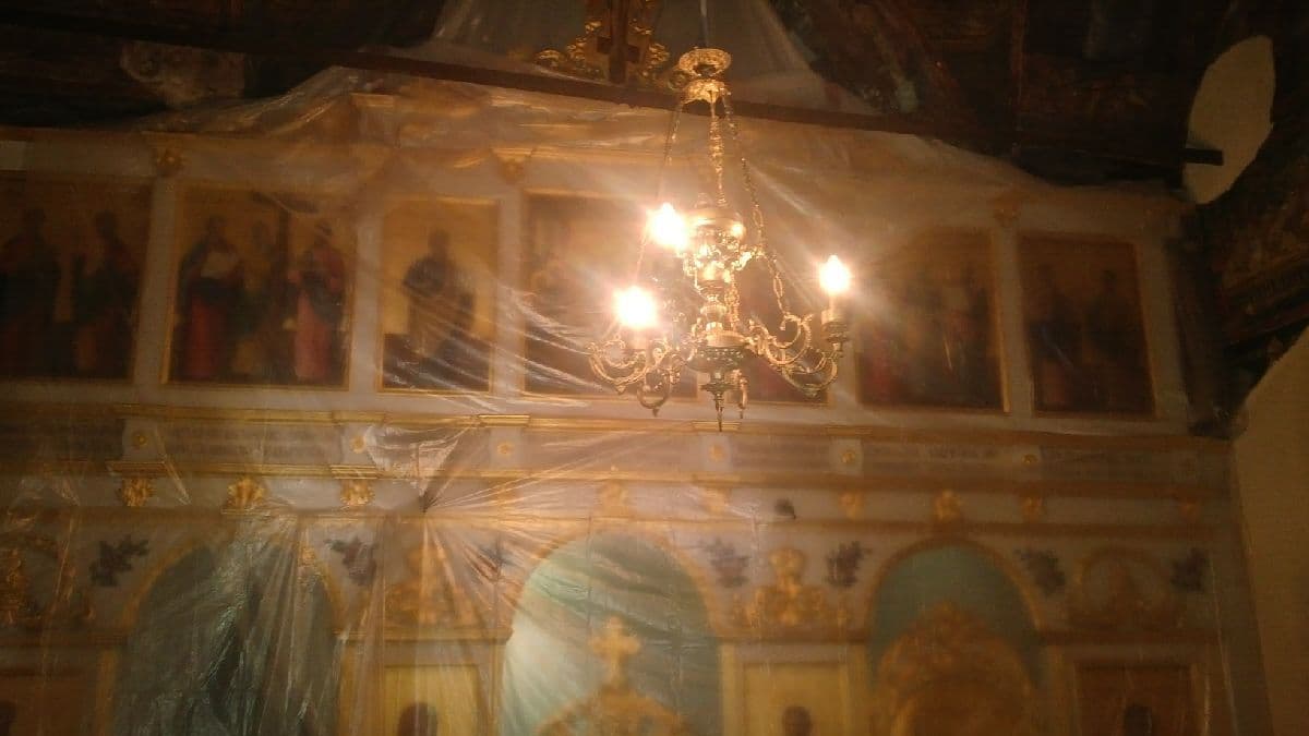 FOTO: Freske u Crkvi Svetog Đorđa dobijaju novi sjaj FOTO: Freske u Crkvi Svetog Đorđa dobijaju novi sjaj