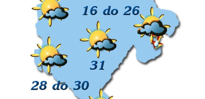 Sjutra moguća kiša mjestimično Sjutra moguća kiša mjestimično