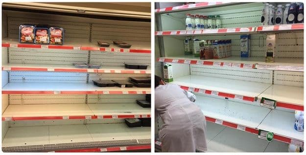 Slike haosa iz Grčke: Prazne police supermarketa, pumpe ostaju bez goriva Slike haosa iz Grčke: Prazne police supermarketa, pumpe ostaju bez goriva