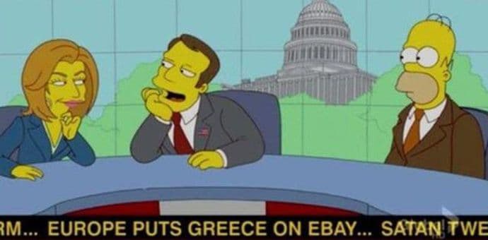 Simpsonovi predvidjeli krizu u Grčkoj prije dvije godine Simpsonovi predvidjeli krizu u Grčkoj prije dvije godine