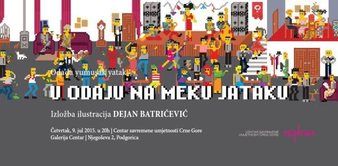 Ilustracije Dejana Batrićevića u Galeriji "Centar" Ilustracije Dejana Batrićevića u Galeriji "Centar"