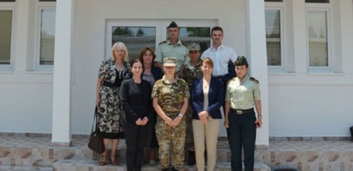 Otvoren objekat inžinjerijske čete u Danilovgradu Otvoren objekat inžinjerijske čete u Danilovgradu