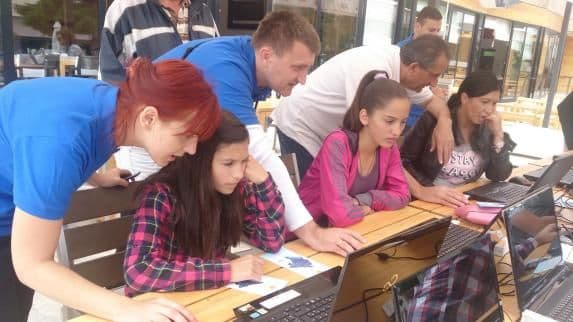 Počeo karavan digitalne pismenosti na Žabljaku Počeo karavan digitalne pismenosti na Žabljaku