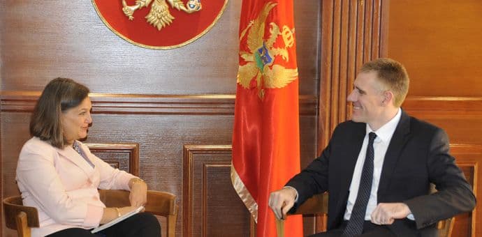 NULAND: Napredak Crne Gore u reformama NULAND: Napredak Crne Gore u reformama