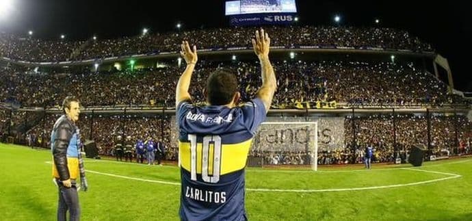 VIDEO: Spektakl na Bombonjeri, stigao Tevez! VIDEO: Spektakl na Bombonjeri, stigao Tevez!