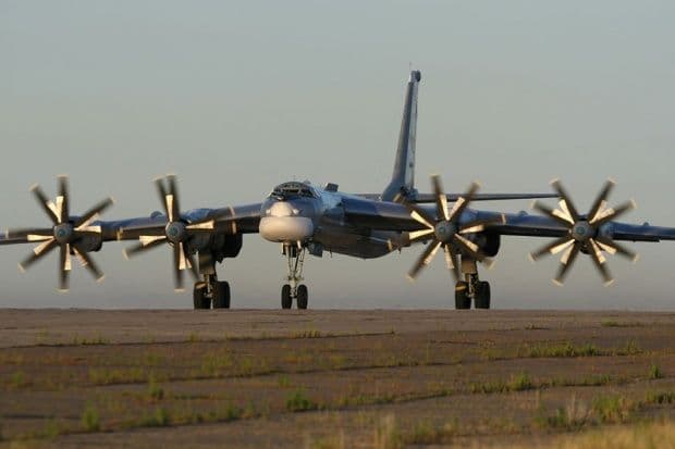 Srušio se ruski bombarder "Tu-95" Srušio se ruski bombarder "Tu-95"