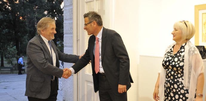 Svečani prijem za učesnike redovnih godišnjih studijskih posjeta sjedištu NATO-a u Briselu Svečani prijem za učesnike redovnih godišnjih studijskih posjeta sjedištu NATO-a u Briselu