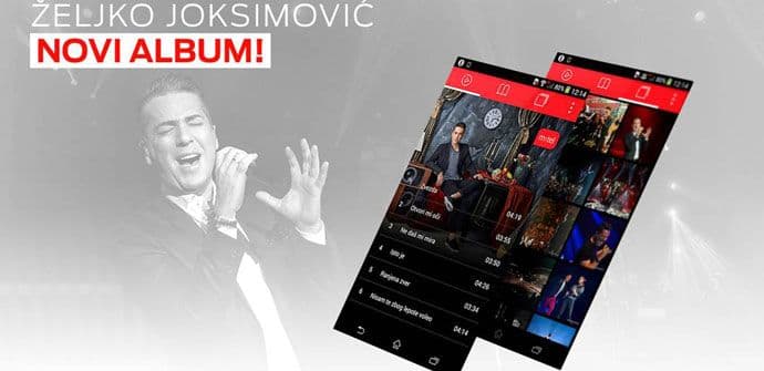 Novi album Željka Joksimovića samo za korisnike M:tel-a Novi album Željka Joksimovića samo za korisnike M:tel-a
