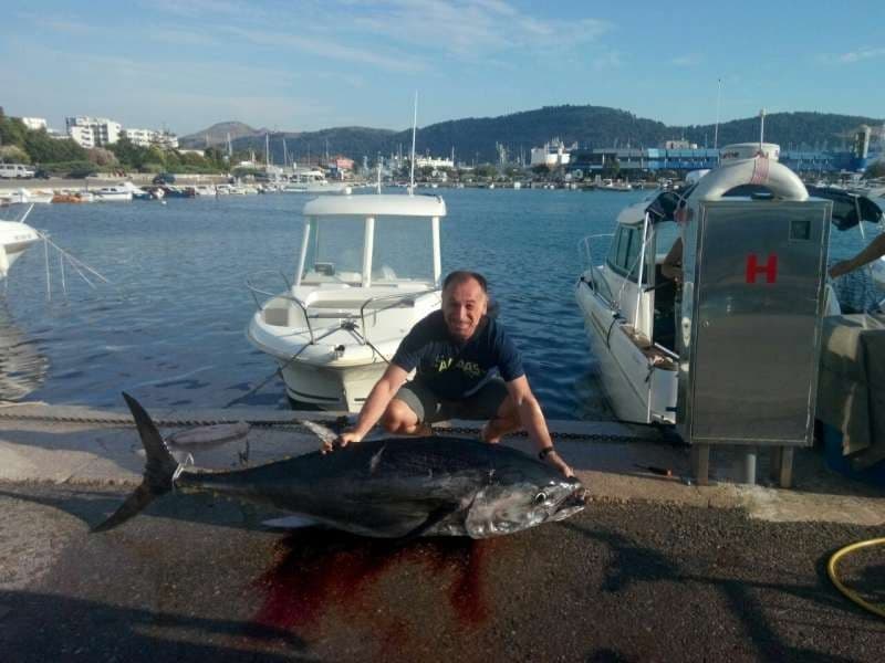 Milan Kolarić ulovio tunu od 86 kilograma Milan Kolarić ulovio tunu od 86 kilograma