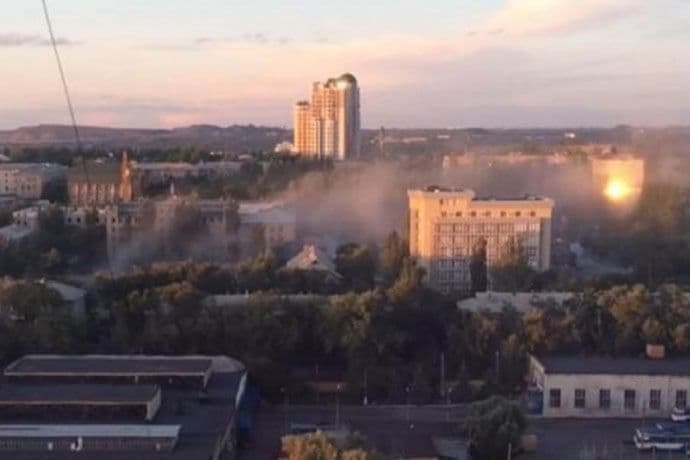 U Donjecku stradali civili U Donjecku stradali civili