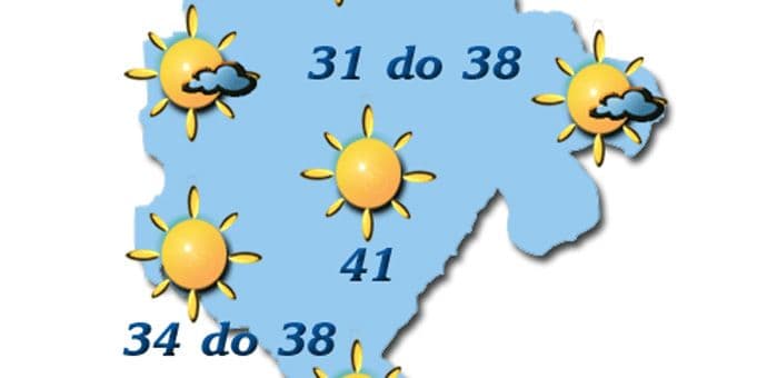 Sunčano i veoma toplo Sunčano i veoma toplo