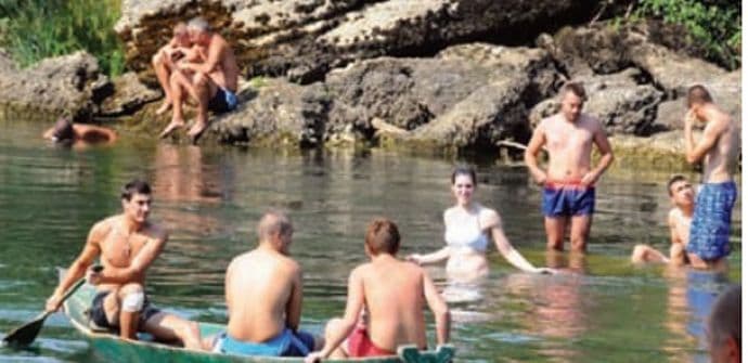 Gradske plaže su spas od vrućina Gradske plaže su spas od vrućina
