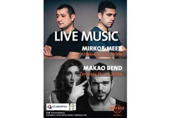 DJ Mirko & Meex i Makao Bend u Atlas Capital Centru