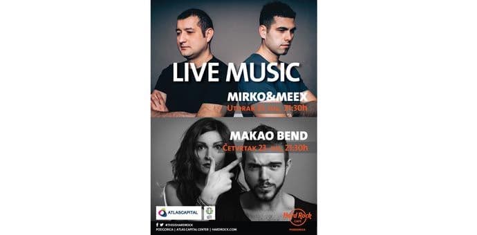 DJ Mirko & Meex i Makao Bend u Atlas Capital Centru DJ Mirko & Meex i Makao Bend u Atlas Capital Centru