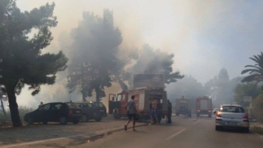 Do Bara jednom trakom, zbog požara Do Bara jednom trakom, zbog požara