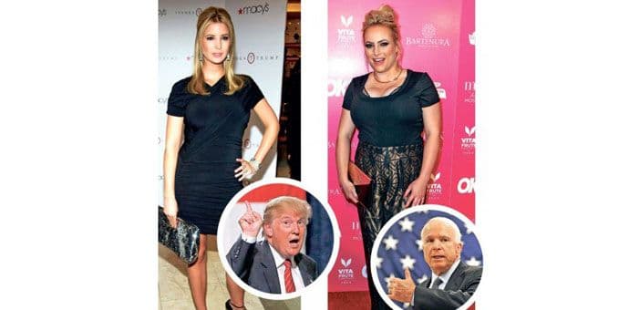 Zaratile kćerke Mekejna i Trampa Zaratile kćerke Mekejna i Trampa