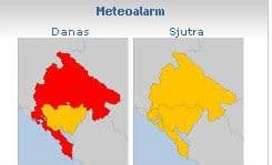 KONAČNO: Od sjutra narandžasti meteoalarm i nešto svježije KONAČNO: Od sjutra narandžasti meteoalarm i nešto svježije