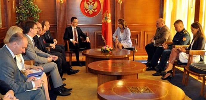 Pejanović-Đurišić sa ministrima vanjskih poslova Mađarske, Rumunije i Poljske Pejanović-Đurišić sa ministrima vanjskih poslova Mađarske, Rumunije i Poljske