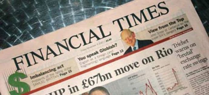 U toku pregovori o prodaji „Fajnenšl Tajmsa“ U toku pregovori o prodaji „Fajnenšl Tajmsa“