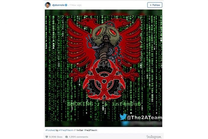 Ðokovićev profil na Instagramu „osvojili“ albanski hakeri Ðokovićev profil na Instagramu „osvojili“ albanski hakeri