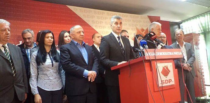 Socijaldemokrate će glasati za smjenu Krivokapića Socijaldemokrate će glasati za smjenu Krivokapića