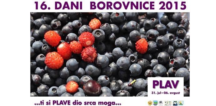 Sjutra počinju „Dani borovnice“ u Plavu Sjutra počinju „Dani borovnice“ u Plavu