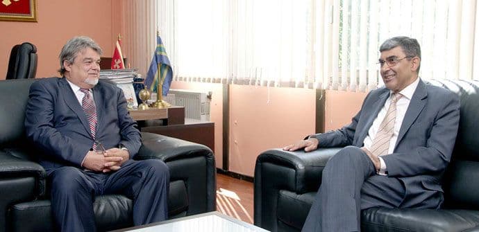 Ambasador Indije u posjeti Opštini Bar Ambasador Indije u posjeti Opštini Bar