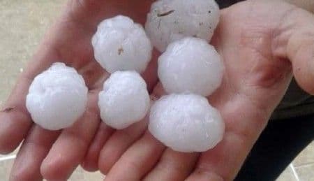 Grad veličine kajsije padao u Valjevu Grad veličine kajsije padao u Valjevu