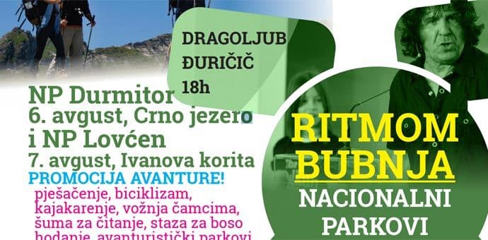 Promocija aktivnog odmora “Ritmom bubnja” na Durmitoru i Lovćenu Promocija aktivnog odmora “Ritmom bubnja” na Durmitoru i Lovćenu