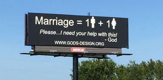Hrišćani žele da podižu "antigej" bilborde u Americi Hrišćani žele da podižu "antigej" bilborde u Americi