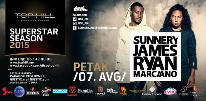 Saneri Džejms i Rajan Marćano na Top Hill-u! Saneri Džejms i Rajan Marćano na Top Hill-u!