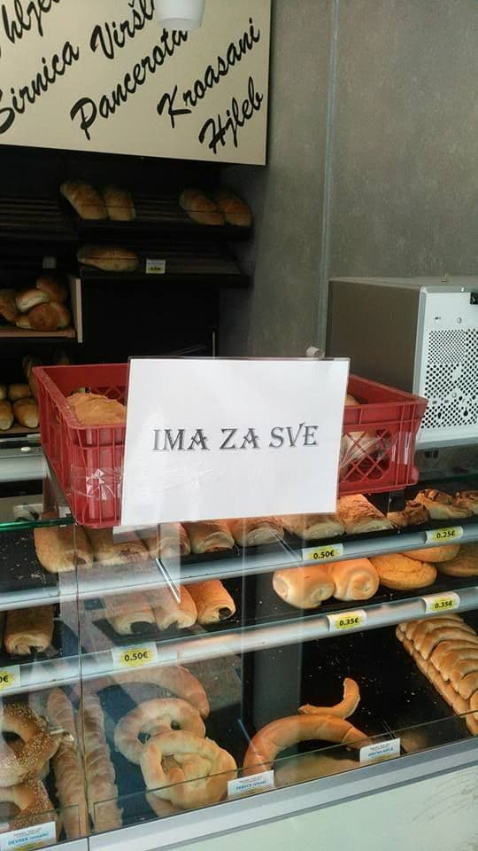 Humanitarna akcija “Ima za sve”-pokloni hljeb onome kome je potreban Humanitarna akcija “Ima za sve”-pokloni hljeb onome kome je potreban