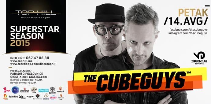 The Cube Guys nastupaju u Top Hill-u! The Cube Guys nastupaju u Top Hill-u!