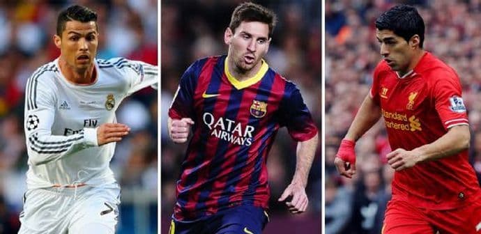 UEFA: Ronaldo, Mesi ili Suares? UEFA: Ronaldo, Mesi ili Suares?