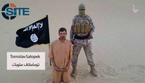 ISIL: Ubili smo Salopeka, hrvatska vlada nije poštovala ultimatum ISIL: Ubili smo Salopeka, hrvatska vlada nije poštovala ultimatum