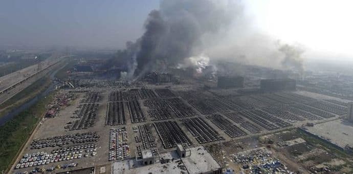 Tjenđin: Broj žrtava eksplozije popeo se na 104 Tjenđin: Broj žrtava eksplozije popeo se na 104