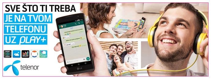 Digitalni servisi na dlanu uz Telenor Play+ pakete  Digitalni servisi na dlanu uz Telenor Play+ pakete