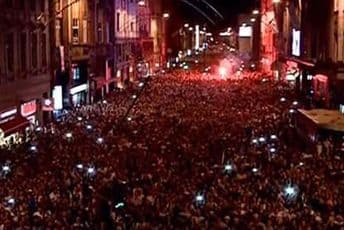 Sarajevo: 50.000 ljudi pozdravilo prvake Evrope (VIDEO)